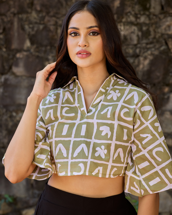 KISHO MODERN CROP TOP