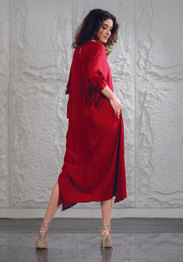 MARINA LONG DUNE DRESS