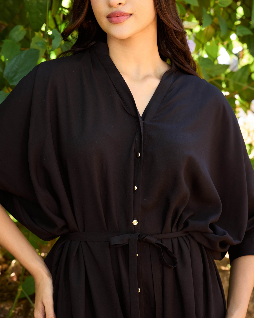 ANALIA BLACK MAXI DRESS