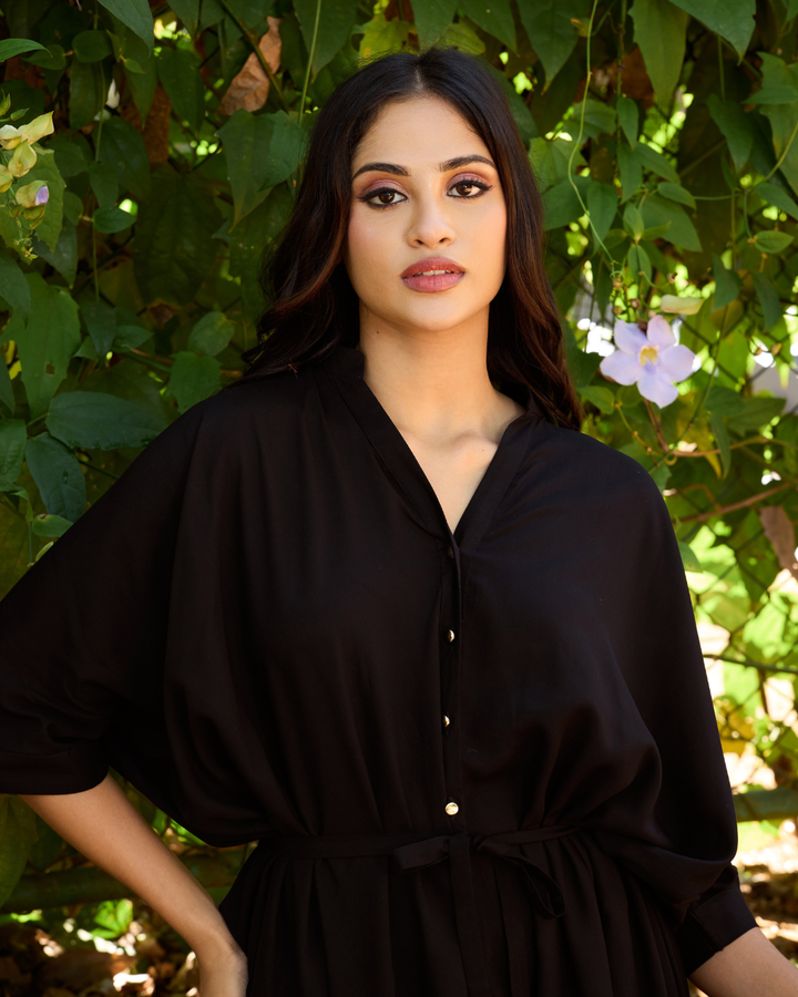 ANALIA BLACK MAXI DRESS