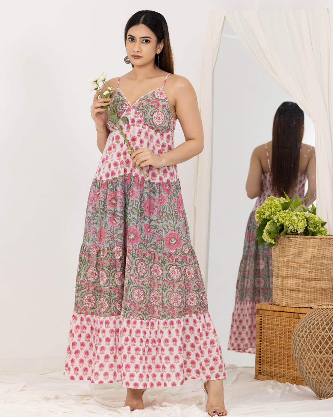 KIA FLORAL MIX DRESS