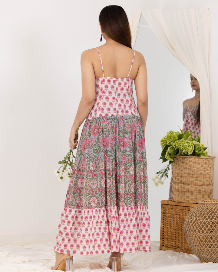KIA FLORAL MIX DRESS