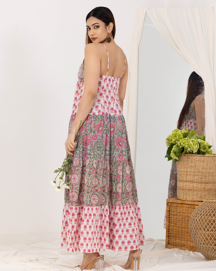 KIA FLORAL MIX DRESS