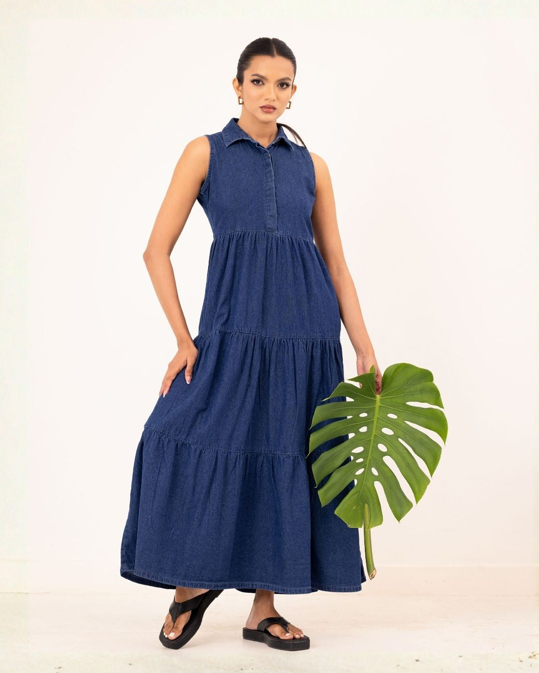 LESHIA TIERED MAXI DRESS