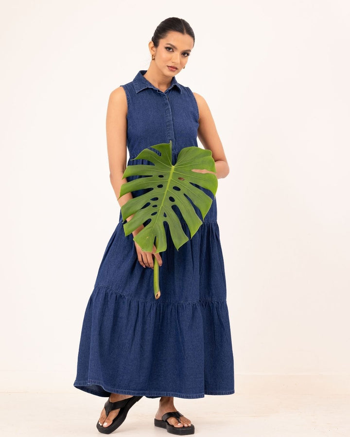 LESHIA TIERED MAXI DRESS