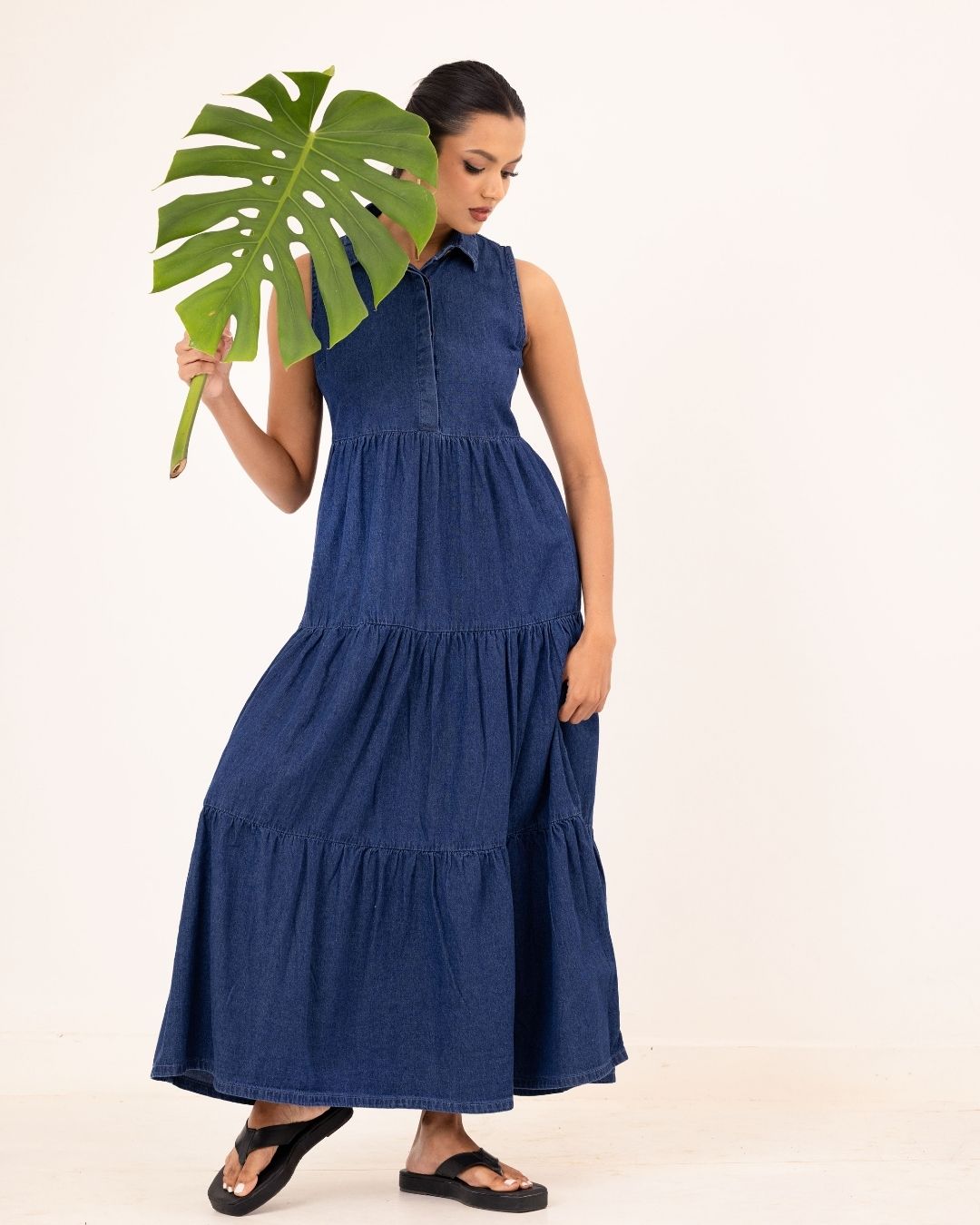 LESHIA TIERED MAXI DRESS