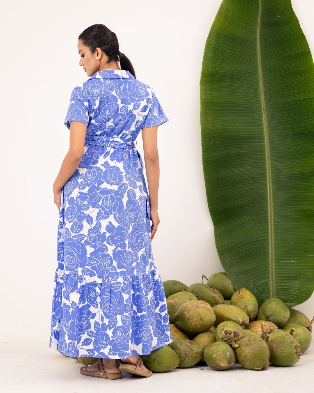 MORGAN SHORT SLEEVE MAXI DRESS