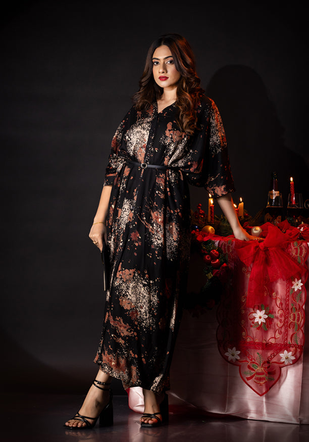 ANALIA BLACK SHORT DRESS