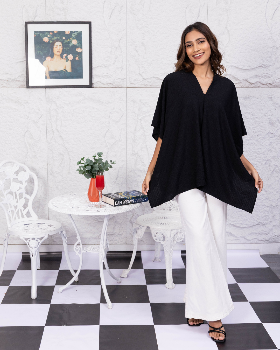 EMERY CAPE TOP
