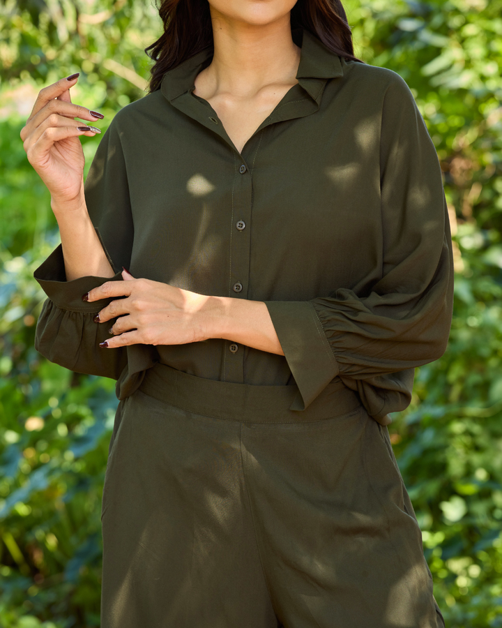 MYRA BUTTONED TOP