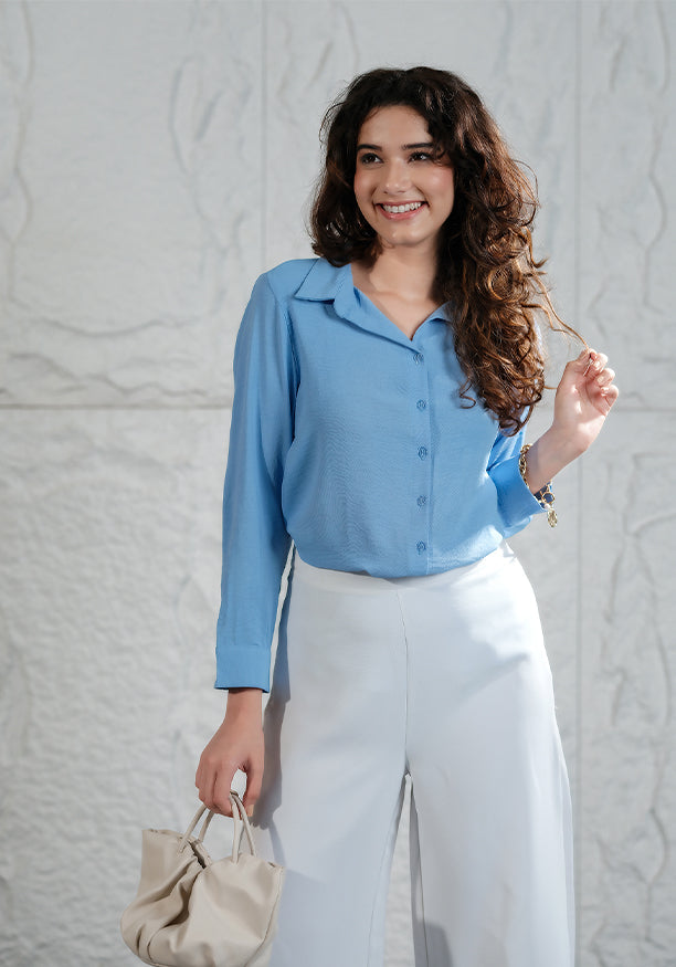 RORI BLUE BLOUSE