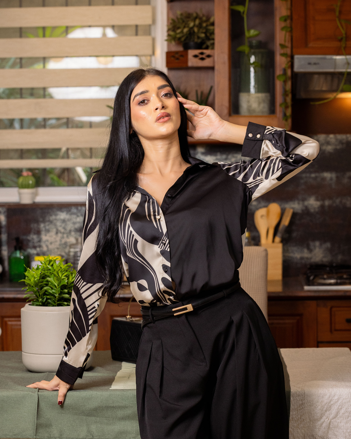 NERIA LONG SLEEVED BLOUSE