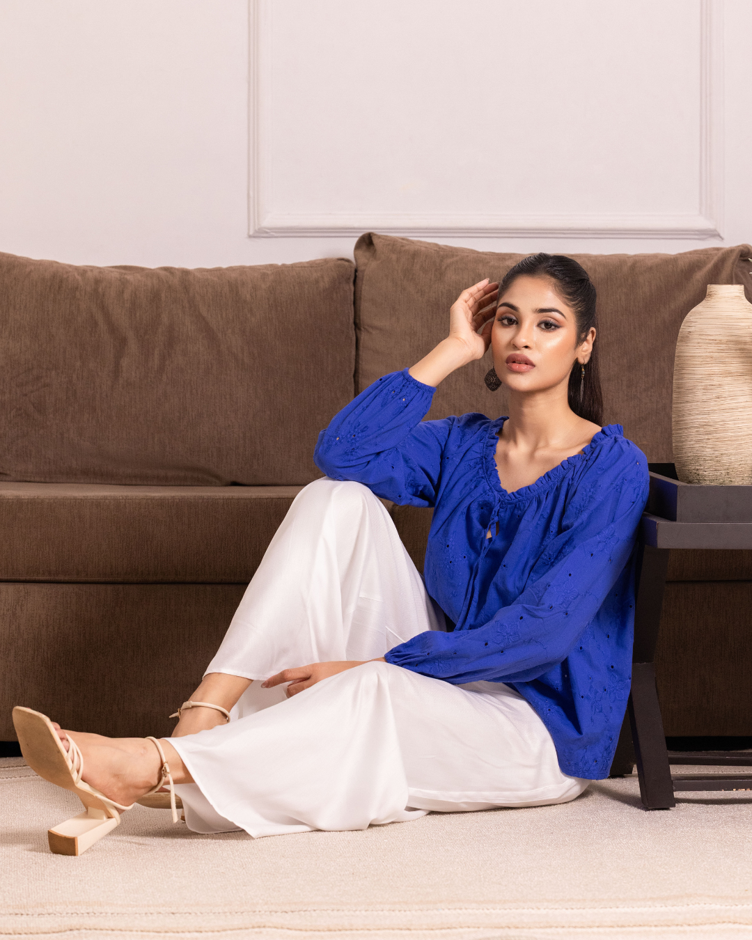 KIRRA PUFF SLEEVES TOP