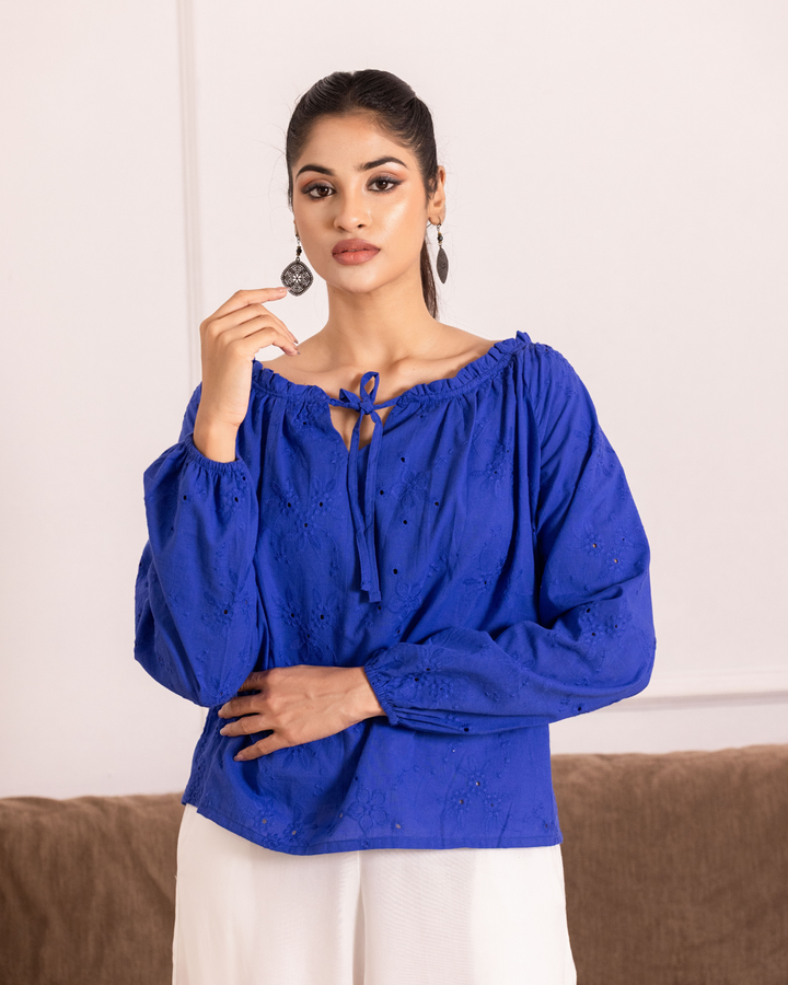 KIRRA PUFF SLEEVES TOP
