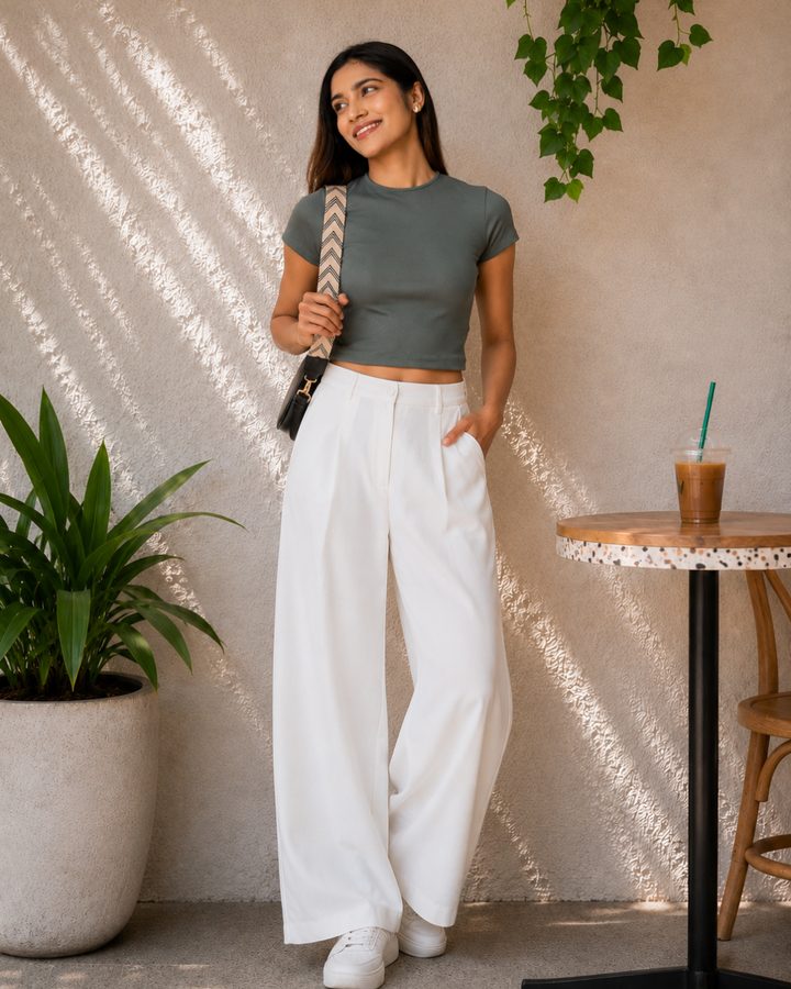 CLAUDIA CROP T SHIRT