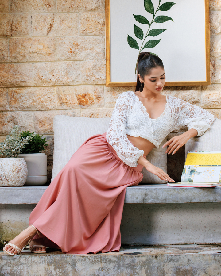 KORA HIGHWAIST PINK SKIRT