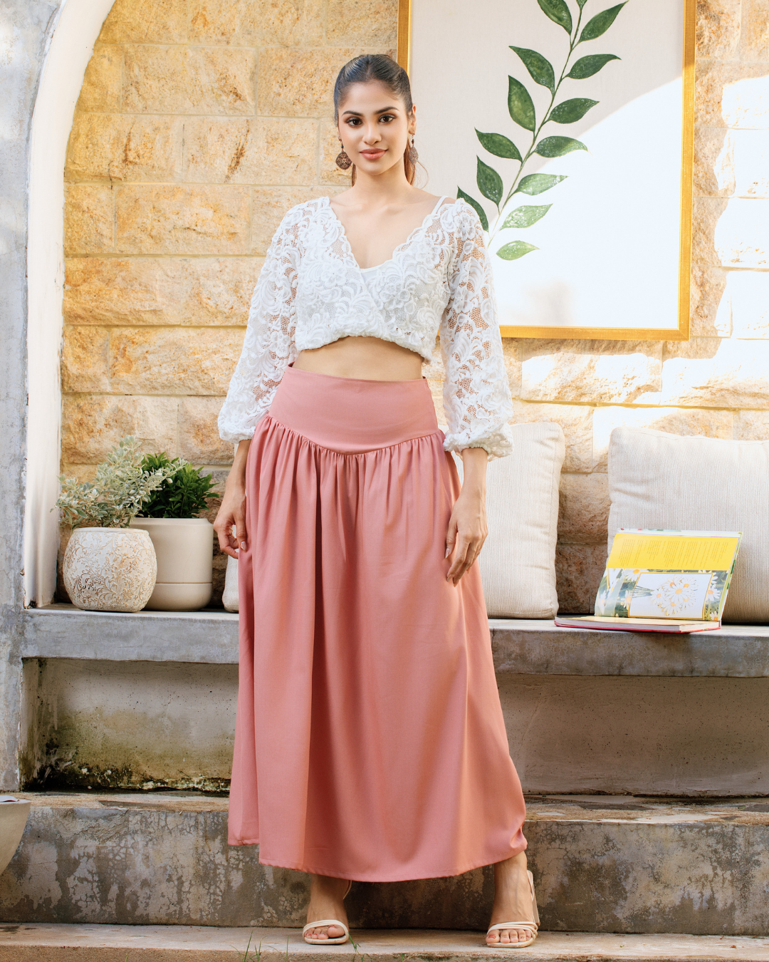 KORA HIGHWAIST PINK SKIRT