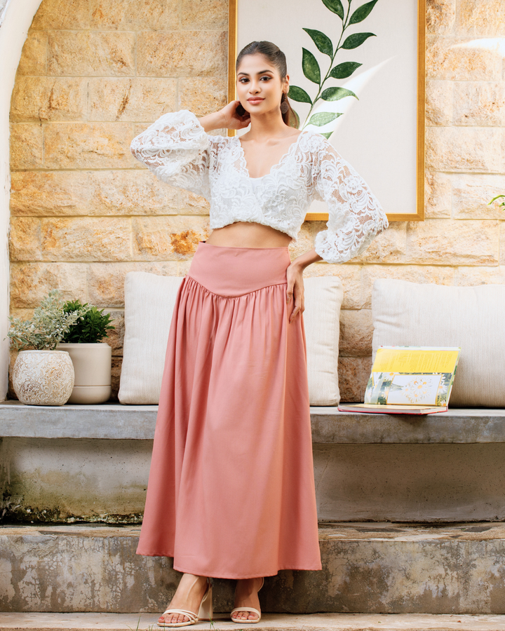 KORA HIGHWAIST PINK SKIRT