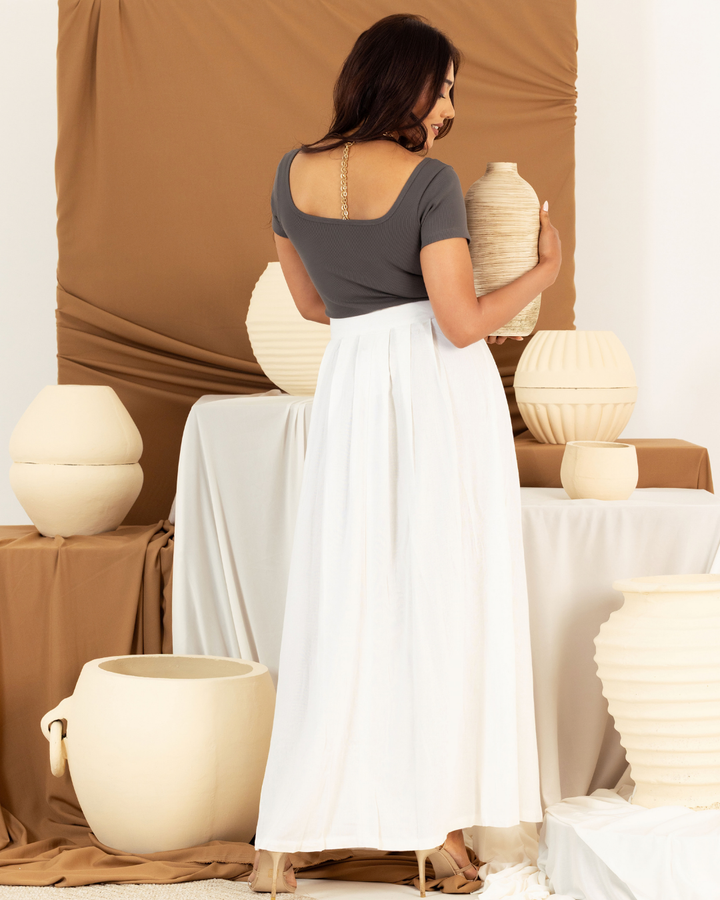 CLEORA ASH RIB TOP