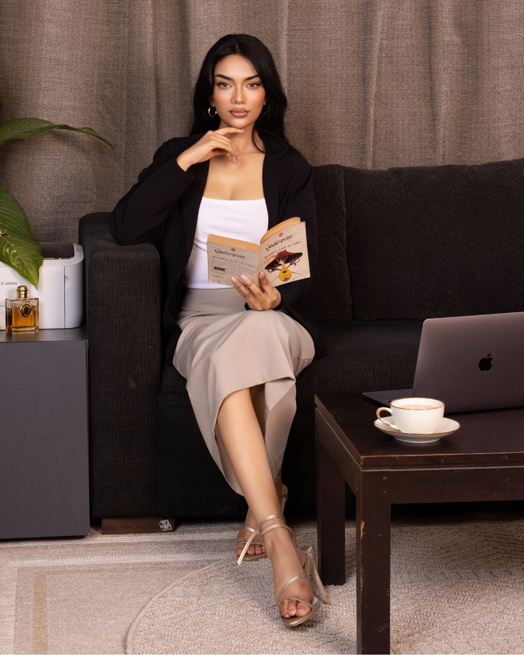 SOPHI BROWN SKIRT