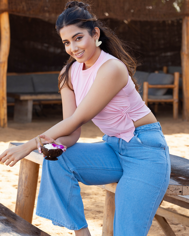 NON STRECH BOOTCUT L/BLUE JEANS