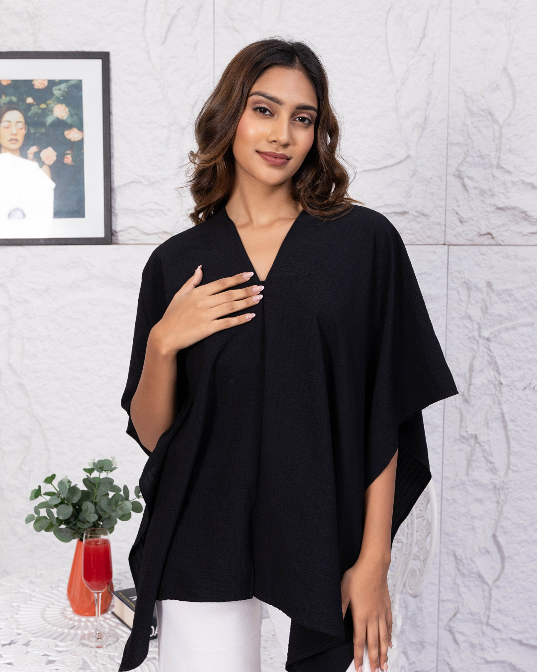 EMERY CAPE TOP