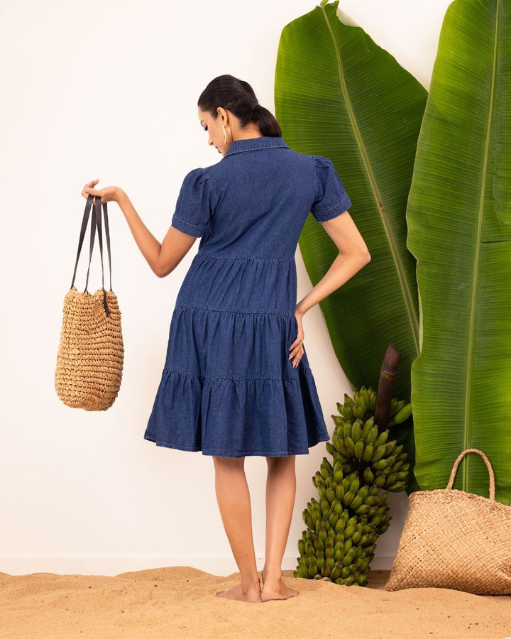 MILANA TIERED SHORT DRESS