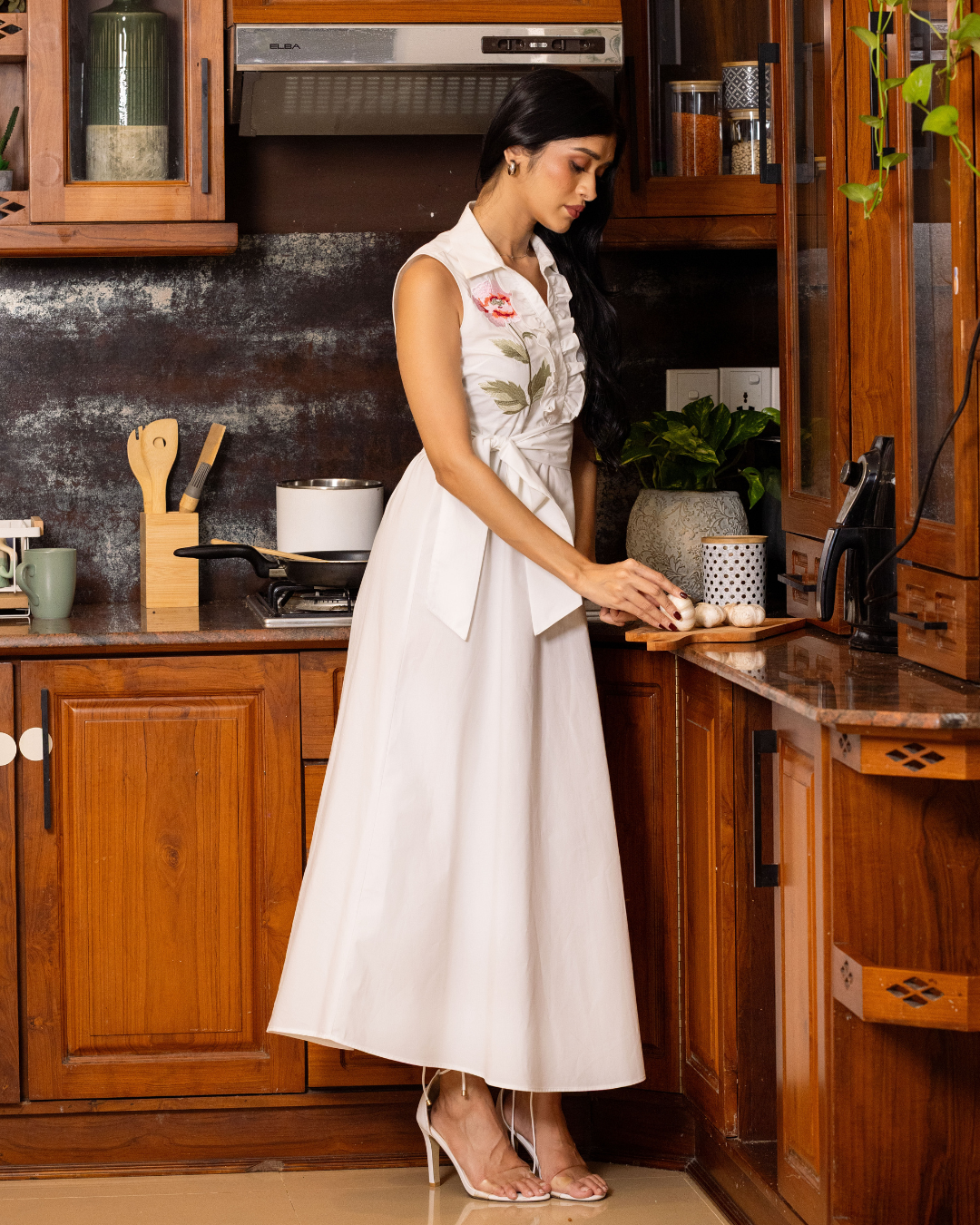 SIENNA EMBROIDERED MAXI DRESS