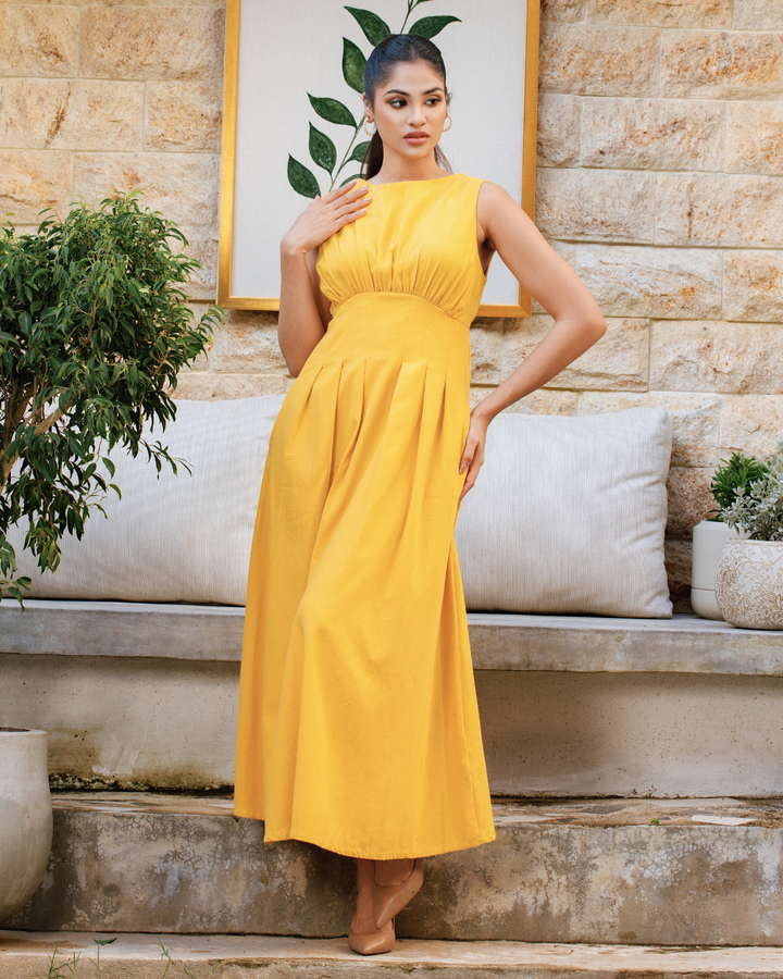 NAYRA YELLOW MAXI DRESS