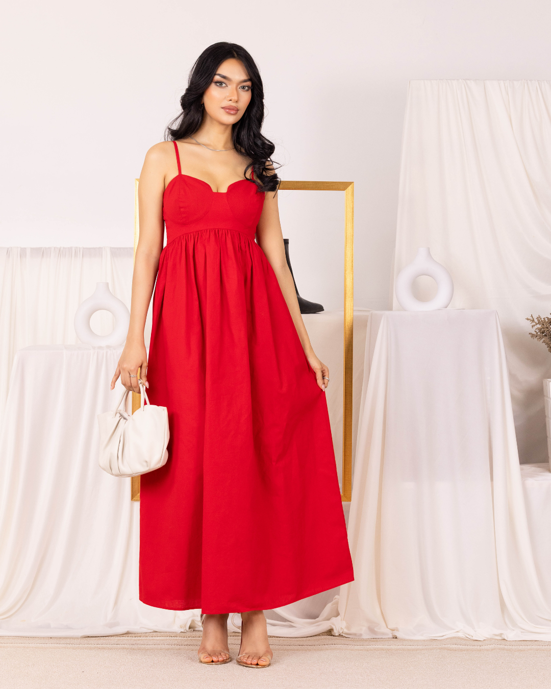 RAVA RED MAXI DRESS