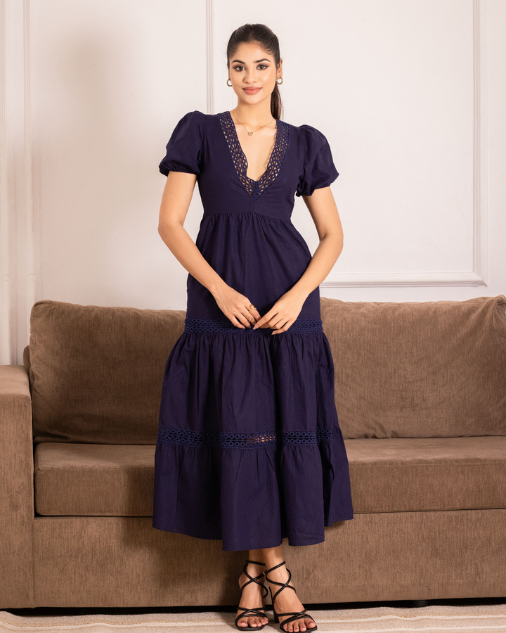 ASTRID WHITE MAXI DRESS