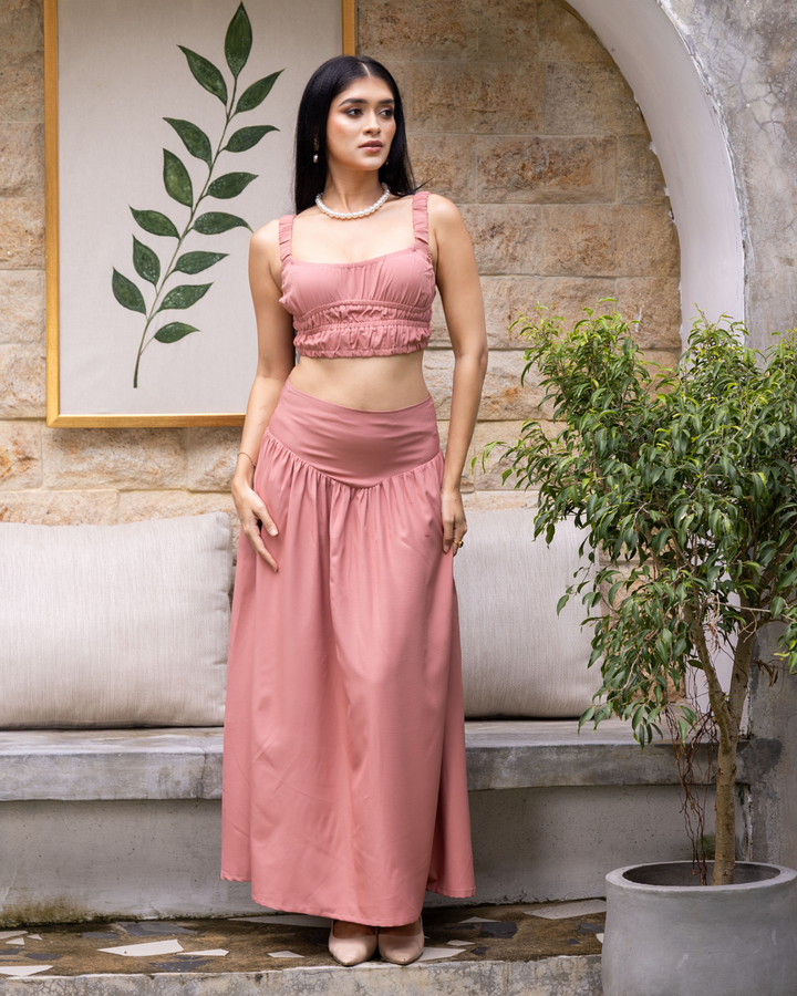 KORA HIGHWAIST PINK SKIRT