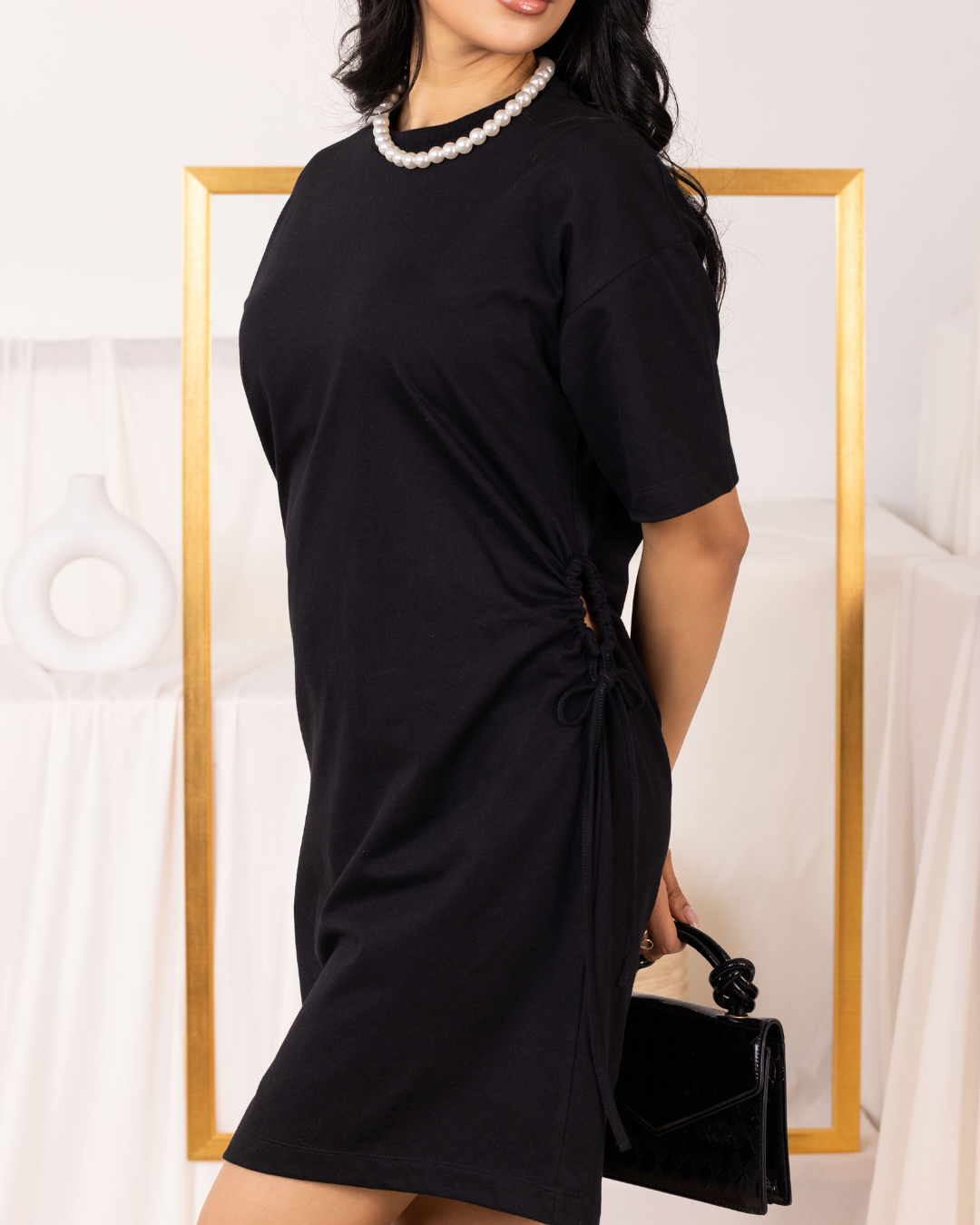 ADORA BLACK SHORT DRESS