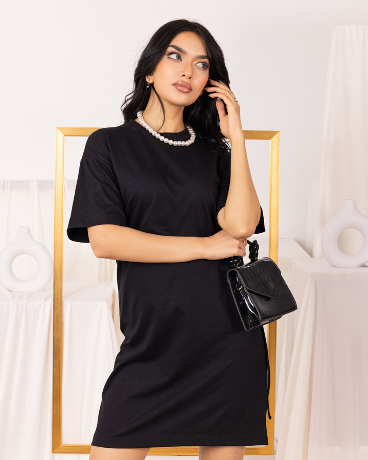 ADORA BLACK SHORT DRESS