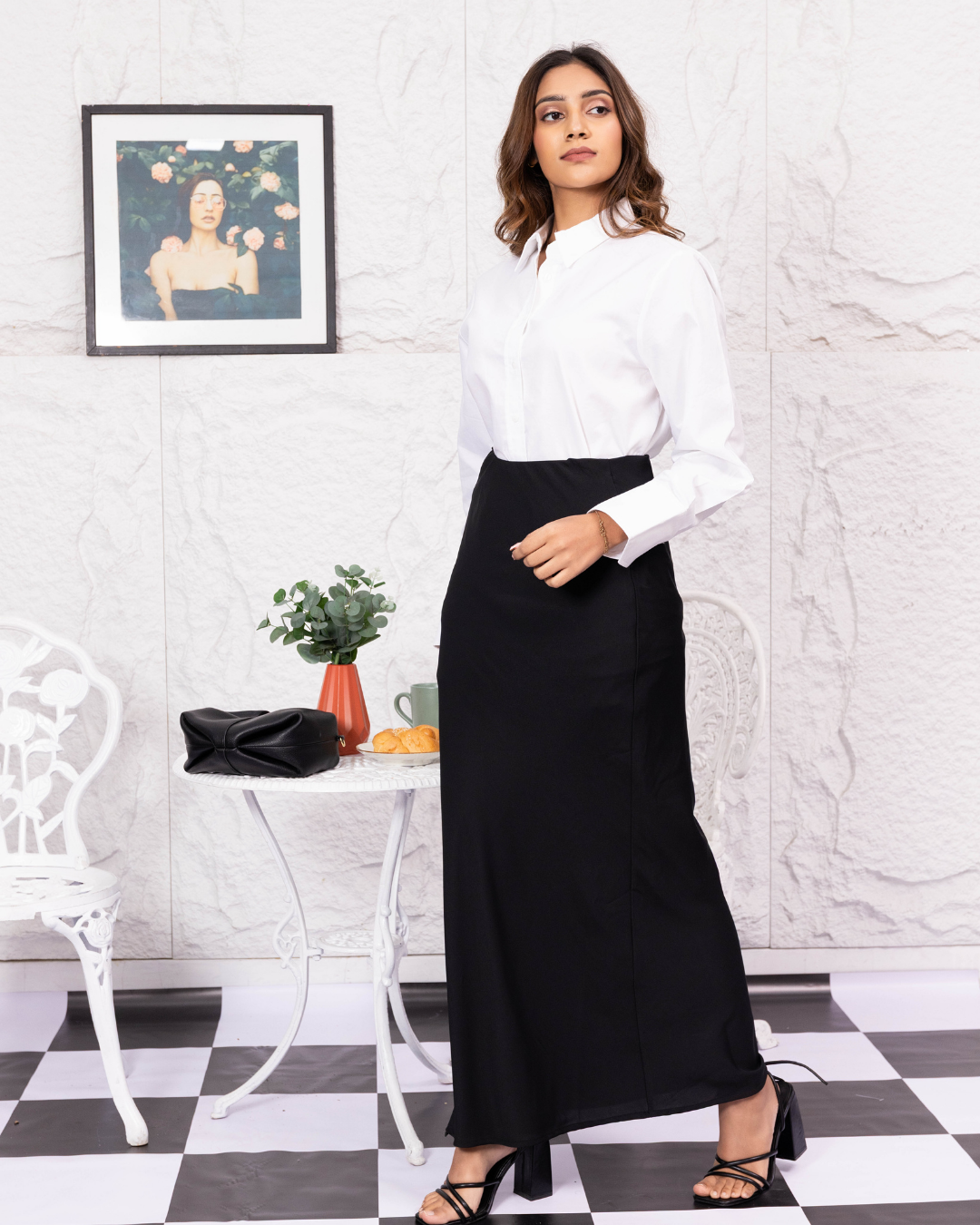 RIYA SOFT TOUCH WHITE SHIRT