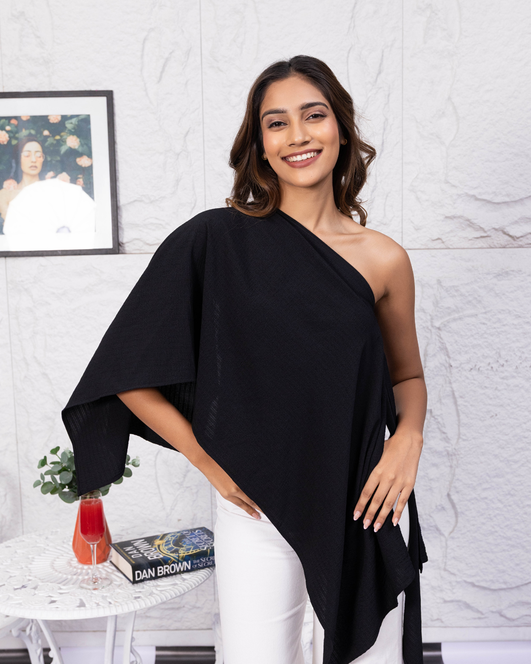 EMERY CAPE TOP