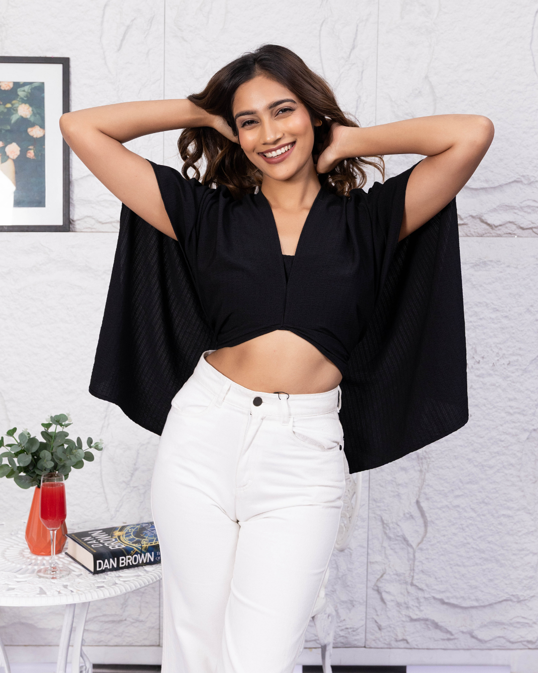EMERY CAPE TOP
