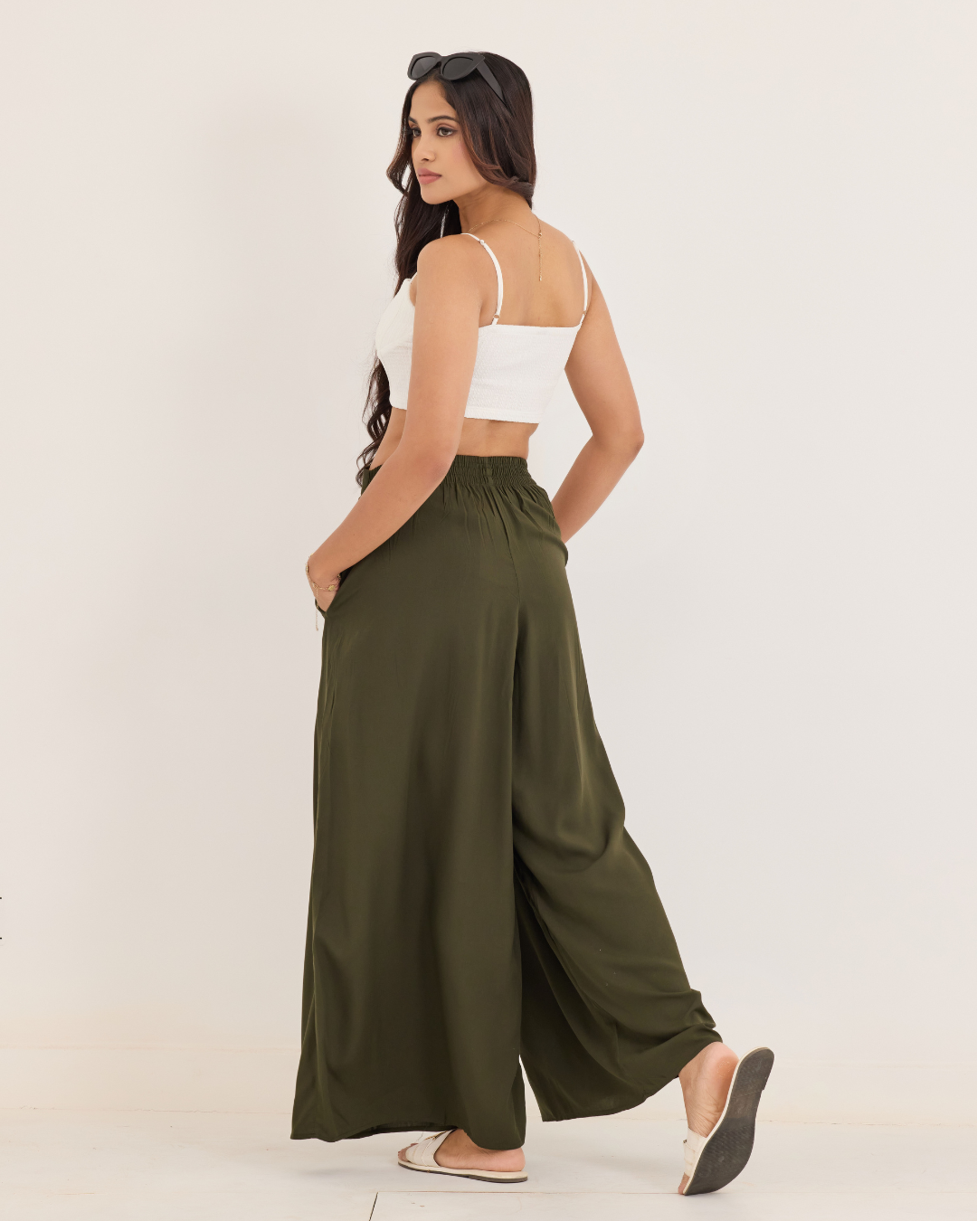 ZOEY BACK ELASTIC PANT