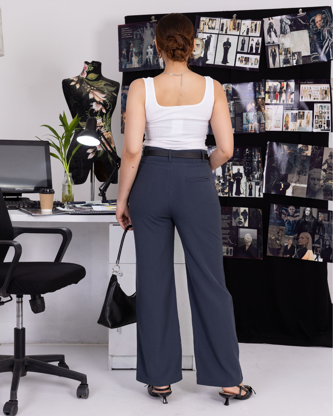KAYLA OFF WHITE RIB TOP