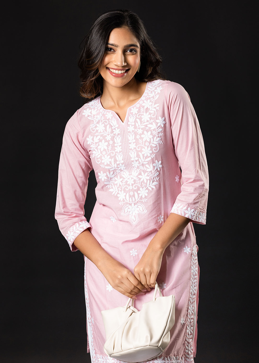 YELI EMBROIDERY KURTHA