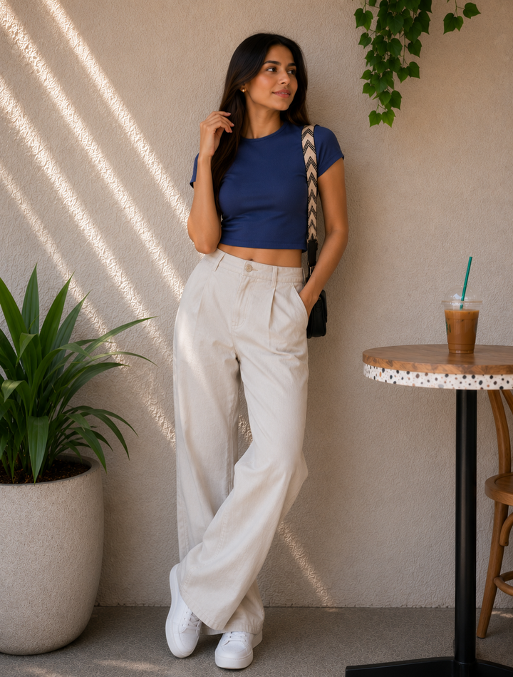 CLAUDIA CROP T SHIRT