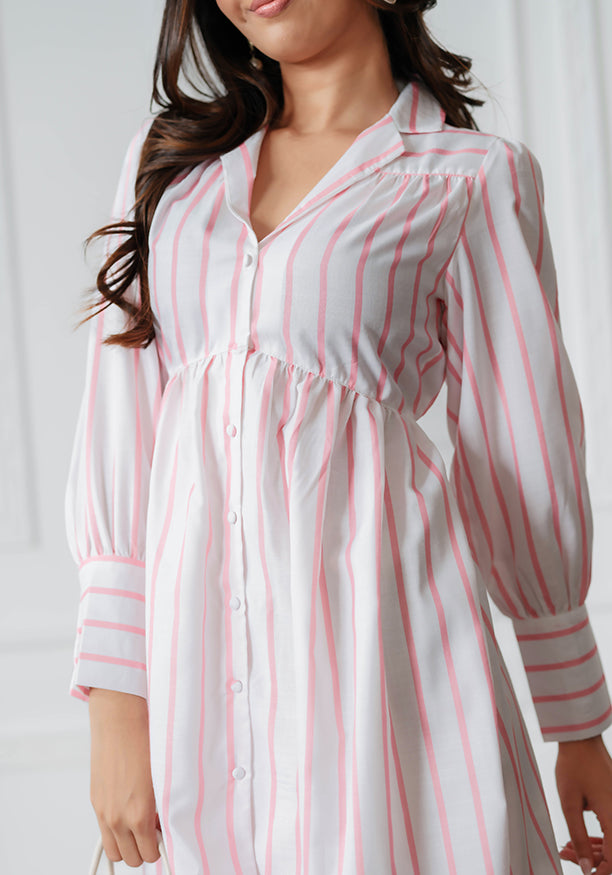 JENNI PINK SHORT DRESS