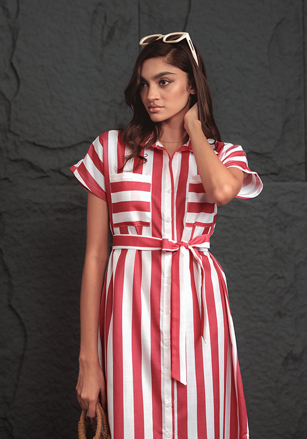 EZRA MIDI DRESS