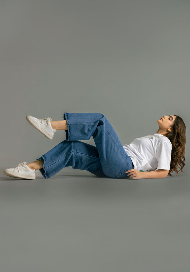 HENASSY WIDE LEG JEAN