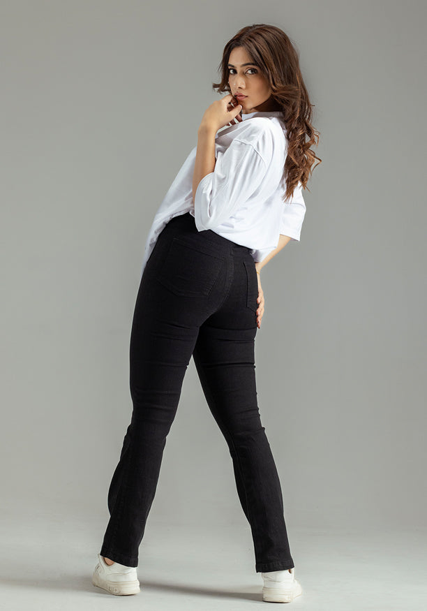 KEYARA BLACK DENIM