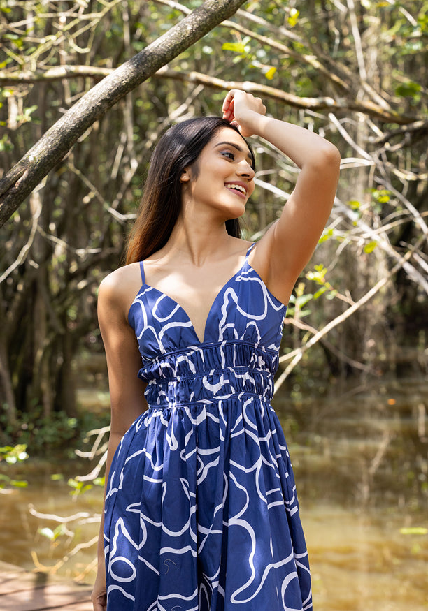 AERITH MAXI STRAP DRESS