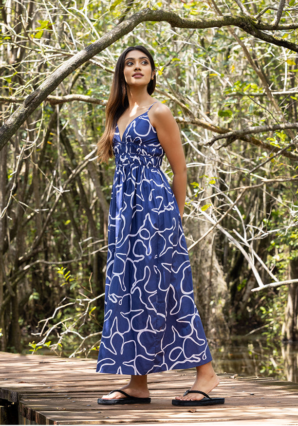 AERITH MAXI STRAP DRESS