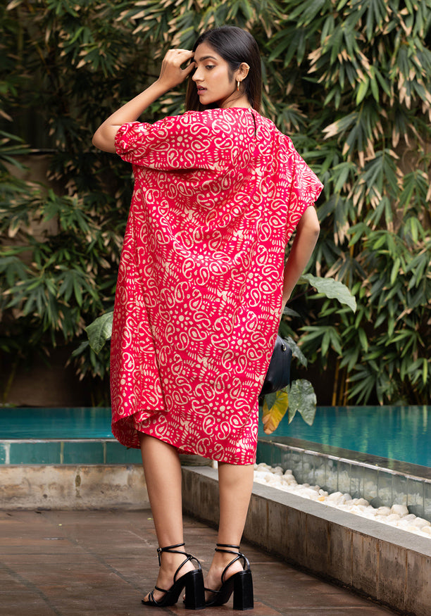 SHYN FLARE PINK DRESS