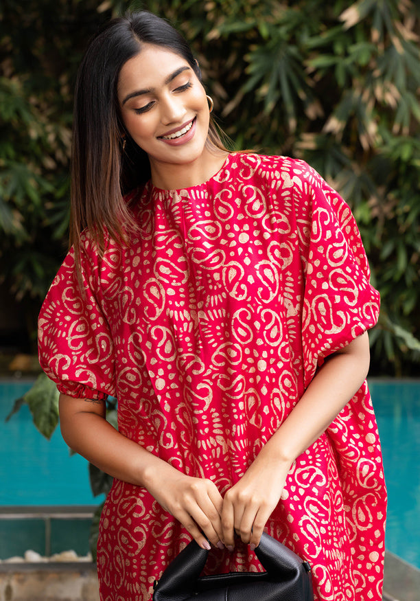 SHYN FLARE PINK DRESS