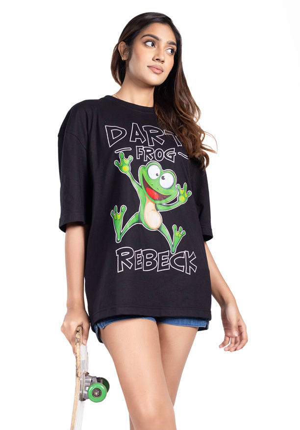 REBECK BLACK T SHIRT